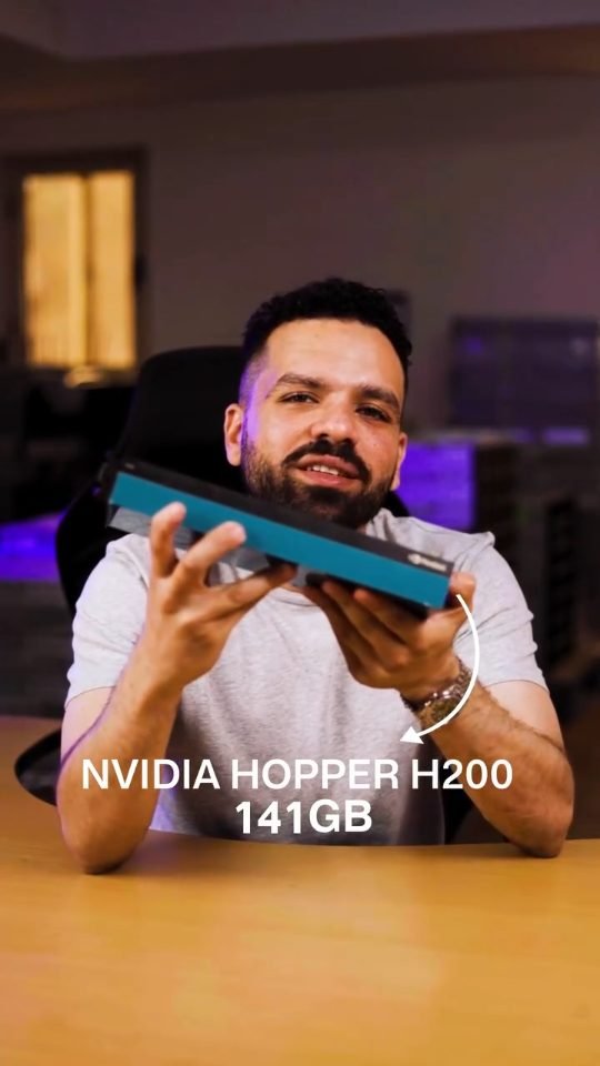 NVIDIA H200 141GB GPU server reel